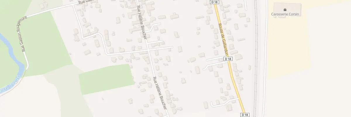 Plan du 17 Rue Hélène Boucher à Maintenon