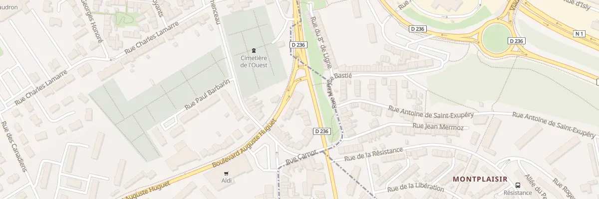 Plan du 32 Bd Auguste Huguet au Portel