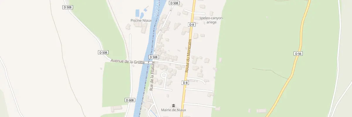 Plan du 20 Village de Niaux à Niaux