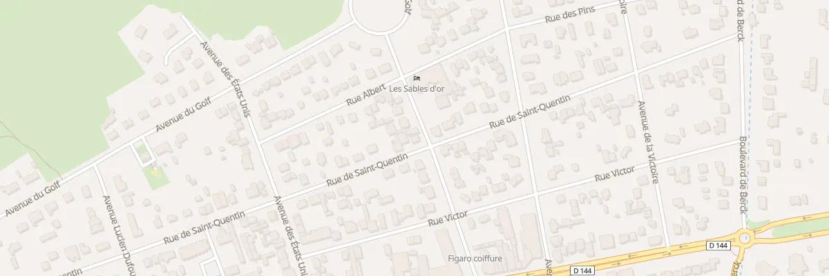 Plan du 370 Rue de Saint-quentin à Cucq