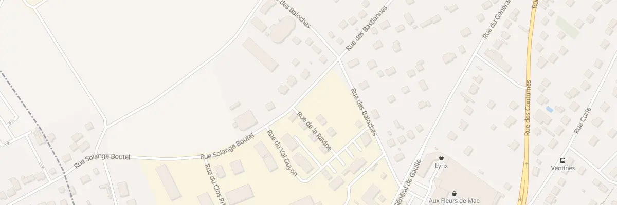 Plan du 10 Rue des Baloches à Freneuse