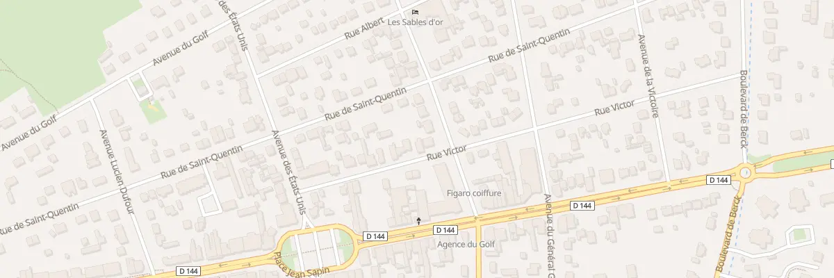 Plan du 352 Rue Victor à Cucq