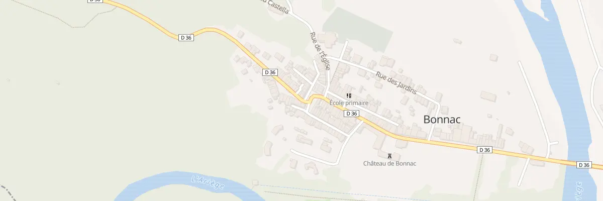 Plan du 254 Pl du Piroulet à Bonnac