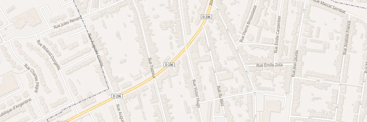 Plan du 65 Rue Victor Hugo à Outreau