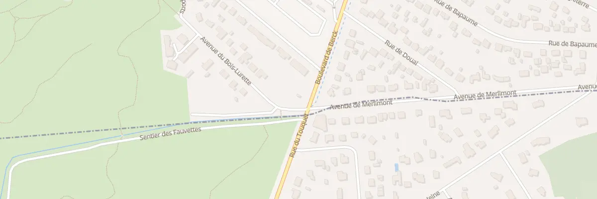 Plan du 15 Bd de Berck à Cucq