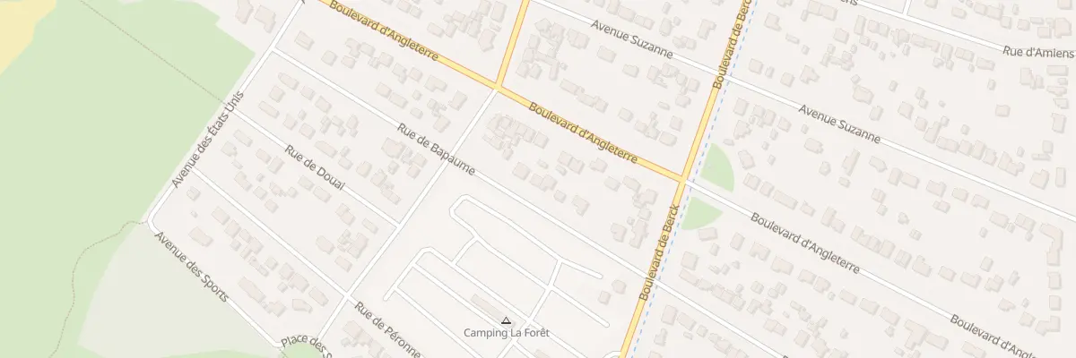 Plan du 516 Rue de Bapaume à Cucq