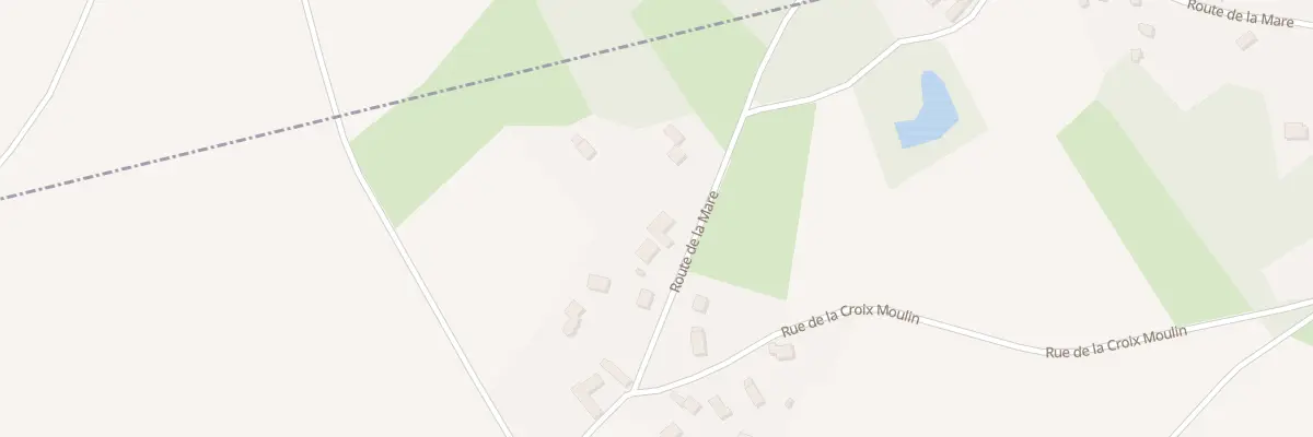 Plan du 26 Rte de la Mare à Gressey