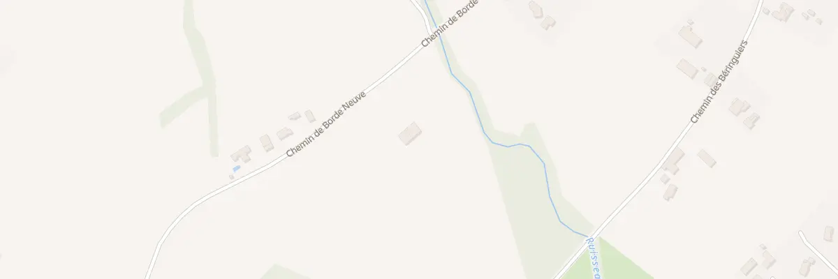 Plan du 1263 Che de Borde Neuve à Bessières