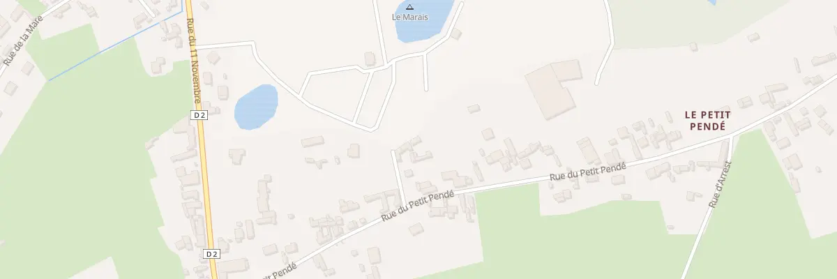 Plan du 23 Rue du Petit Pende à Pendé