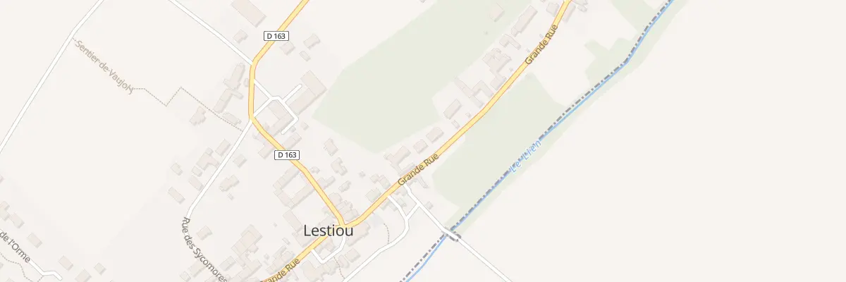 Plan du 18 Gr Grande Rue à Lestiou