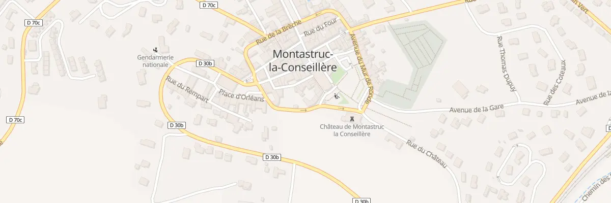 Plan du 5 Rue de l’Esplanade à Montastruc-la-Conseillère