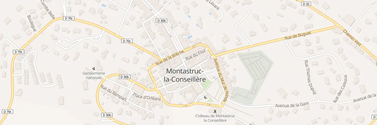 Plan du 1 Av de Castelnau à Montastruc-la-Conseillère