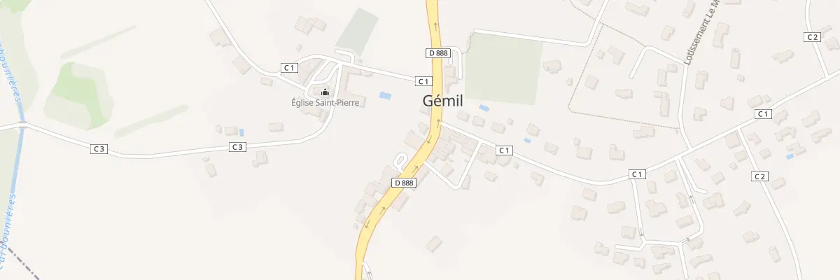 Plan du 30 Village à Gémil