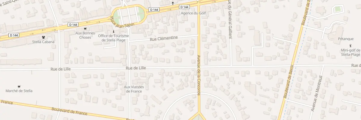 Plan du 512 Rue de Lille à Cucq
