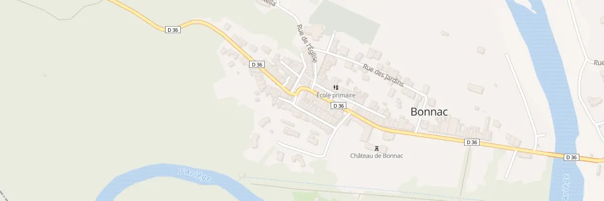 Plan du 5001 Rue du Canton à Bonnac