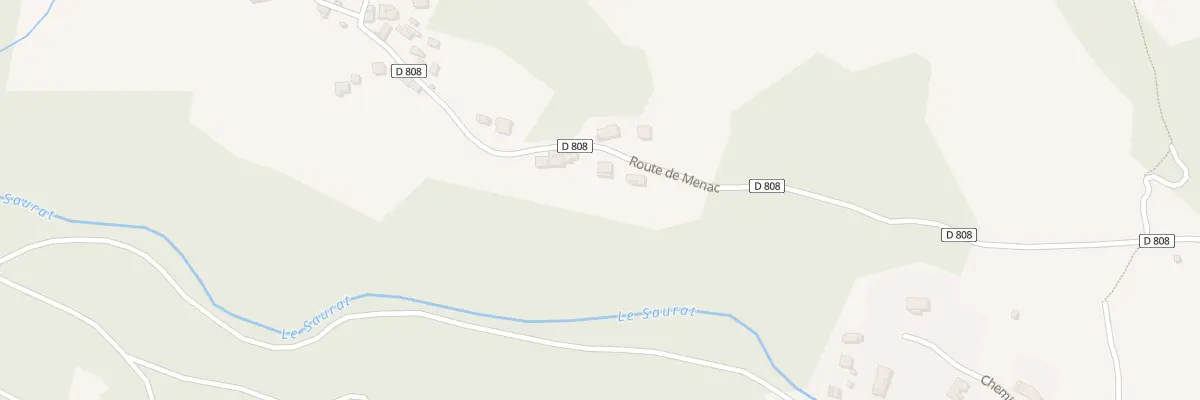 Plan du 2 Menac-Hameau à Arignac