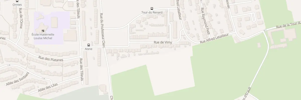 Plan du 34 Rue de Vimy à Outreau