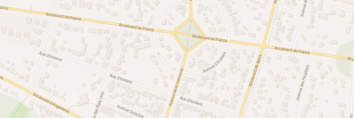Plan du 533 Av de la Concorde à Cucq