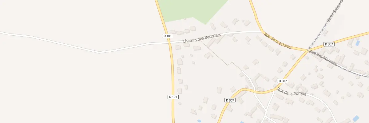 Plan du 7 Rue du Château d’Eau à Senantes