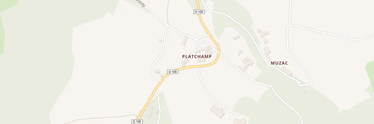 Plan du 234 Plachamp à Cressensac-Sarrazac