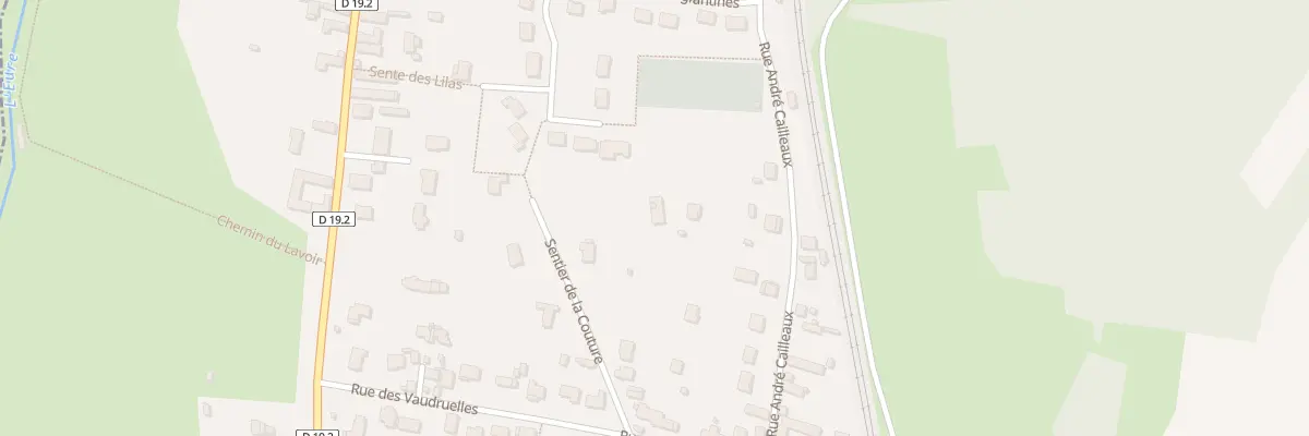 Plan du 9 Rue Andrée Cailleaux à Mévoisins