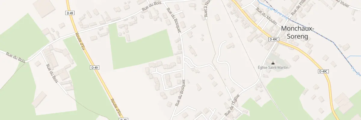 Plan du 30 Rue du Bosquet à Monchaux-Soreng