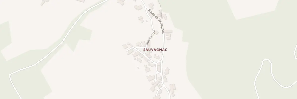 Plan du 9 Rue Du Four à Sainte-Féréole