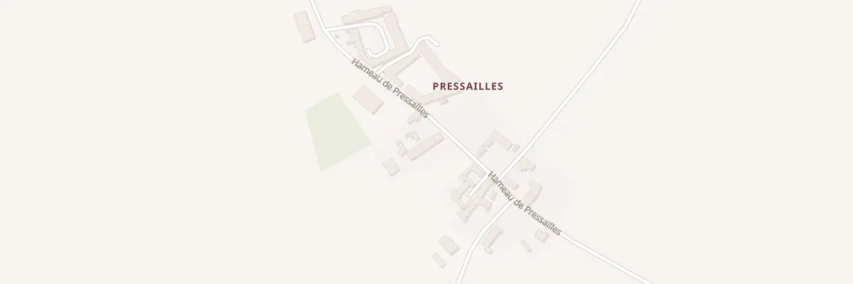 Plan du 13 Pressailles à Épieds-en-Beauce