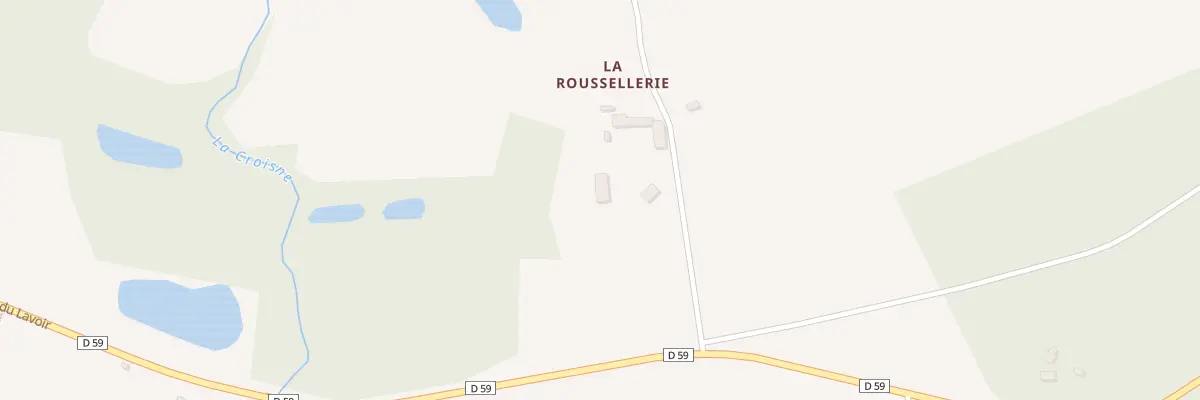 Plan du 130 La Roussellerie à Gy-en-Sologne