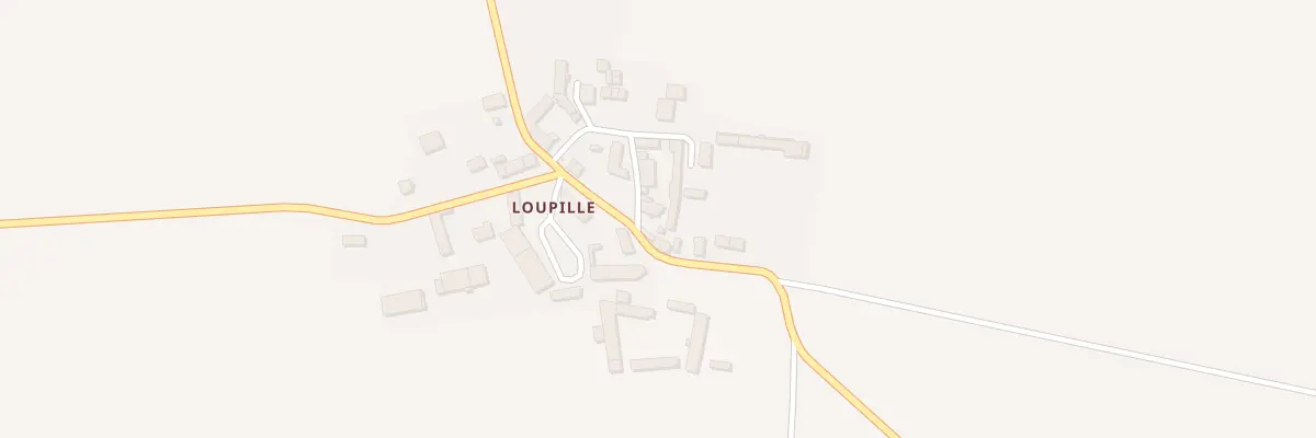 Plan du 13 Loupille à Péronville