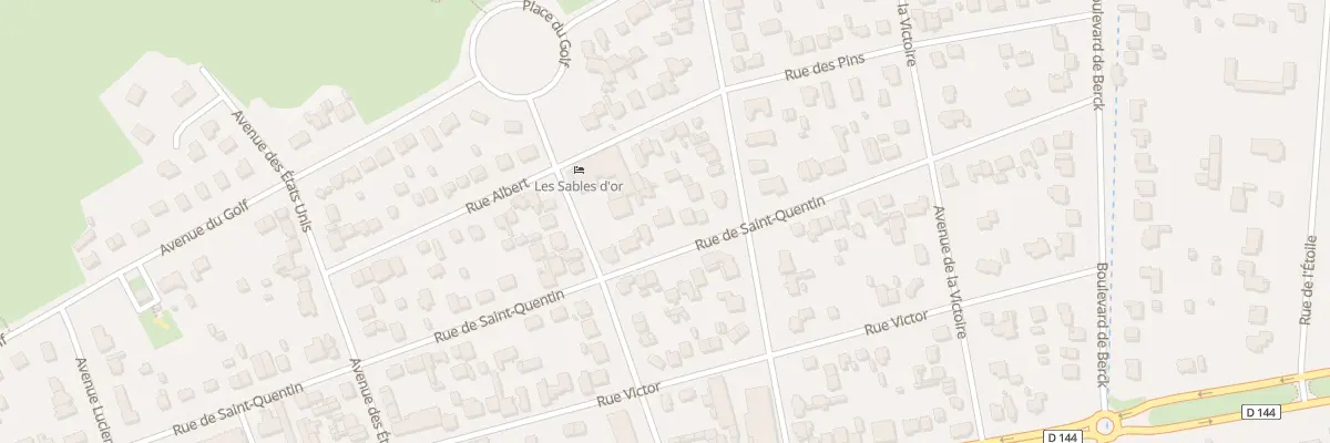 Plan du 300 Rue de Saint-quentin à Cucq