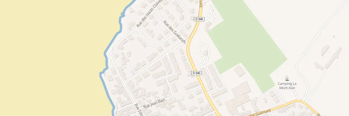 Plan du 3 Rue Surcouf à Audresselles