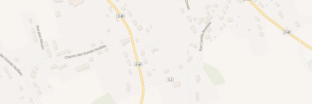 Plan du 4 Rue du Général Leclerc à Badecon-le-Pin