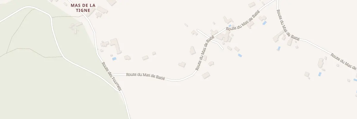 Plan du 193 Rte du Mas de Batié à Cremps