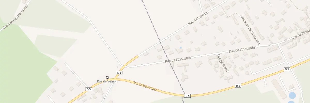 Plan du 96 La Couture à Sainte-Geneviève-lès-Gasny
