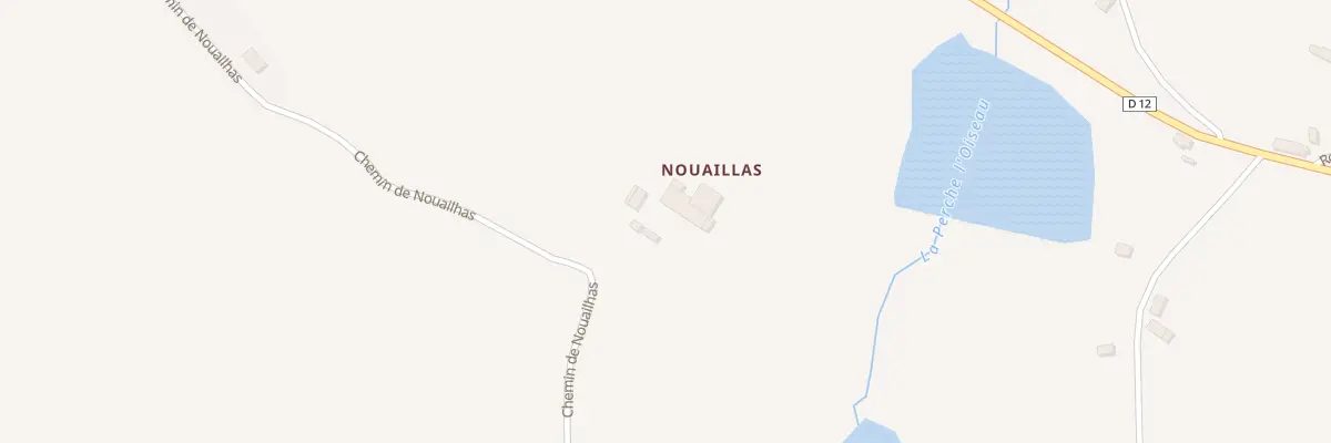 Plan du 649 Che de Nouaillas à La Croisille-sur-Briance