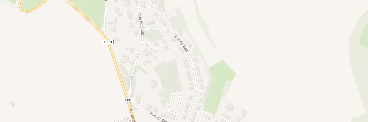 Plan du 23 Rue du Bas à Audinghen