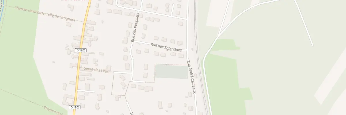 Plan du 4 Rue des Eglantines à Mévoisins