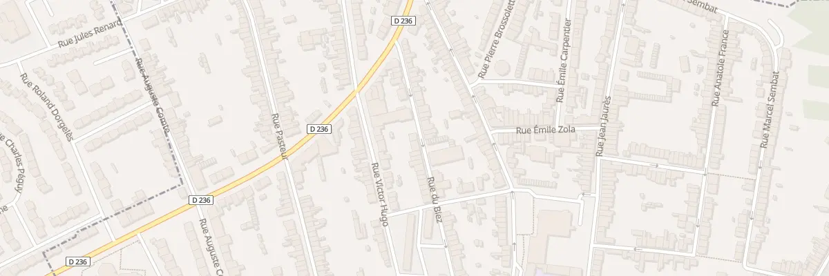 Plan du 87 Rue du Biez à Outreau