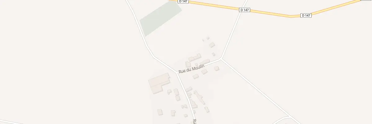 Plan du 1 Rue du Moulin à Boutigny-Prouais