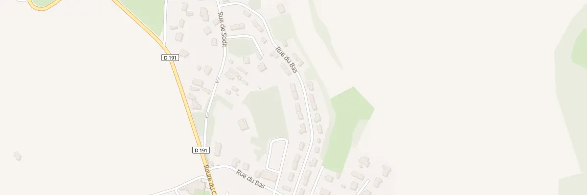 Plan du 22 Rue du Bas à Audinghen
