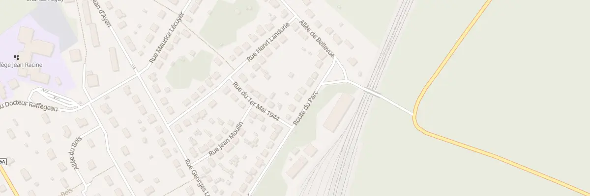 Plan du 37 Rte du Parc à Maintenon
