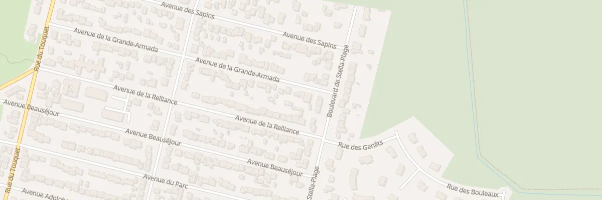 Plan du 662 Av de la Grande Armada à Merlimont
