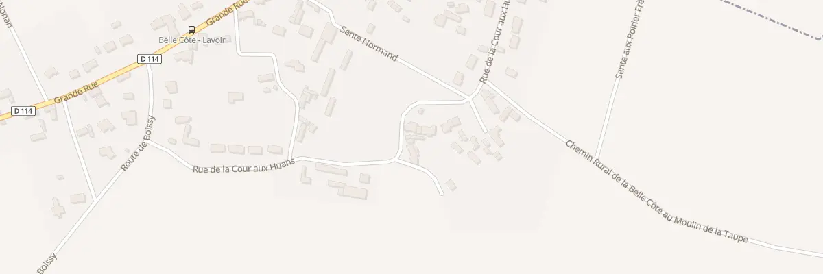 Plan du 27 Rue de la Cour aux Huans à Boissy-Mauvoisin