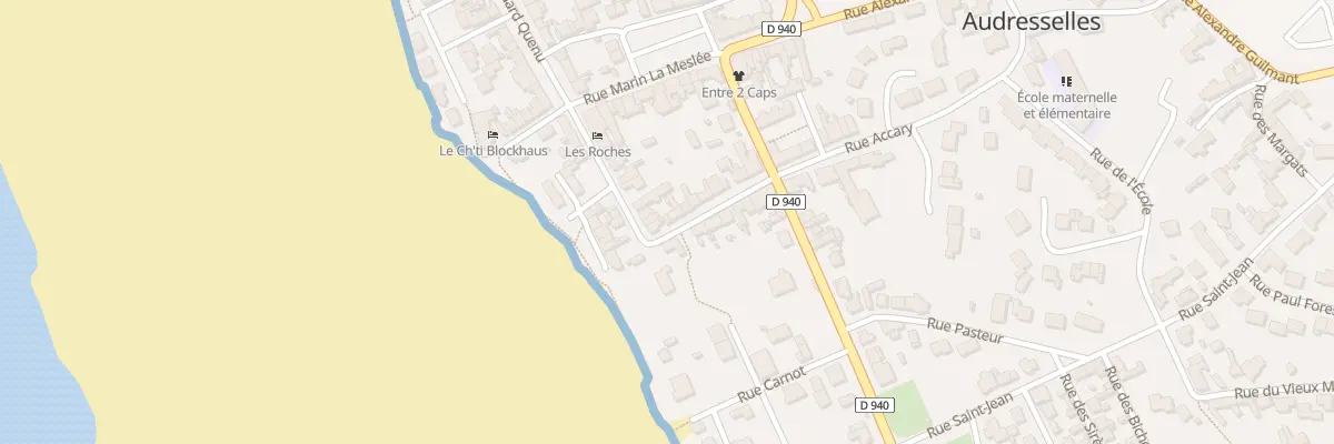 Plan du 21 Rue Accary à Audresselles