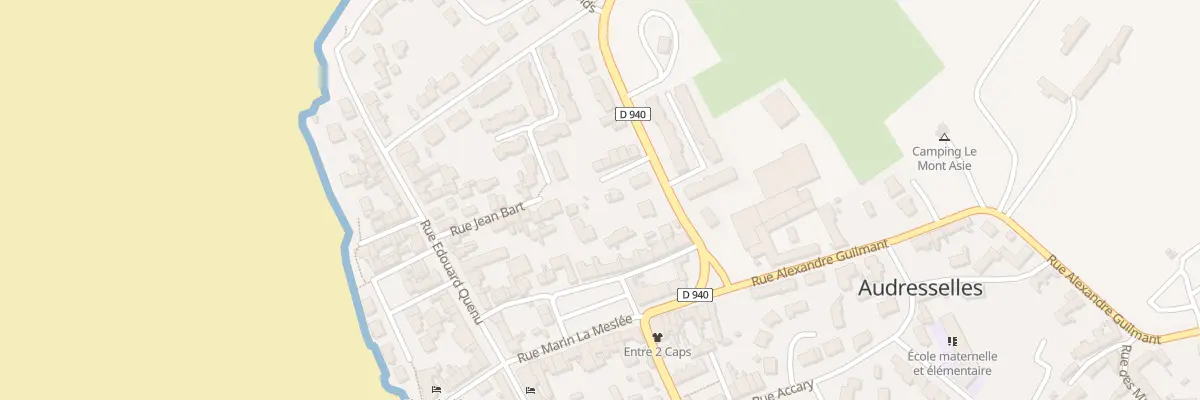Plan du 37 Rue des Casernes à Audresselles
