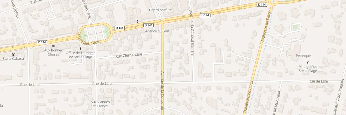 Plan du 846 Av de la Concorde à Cucq