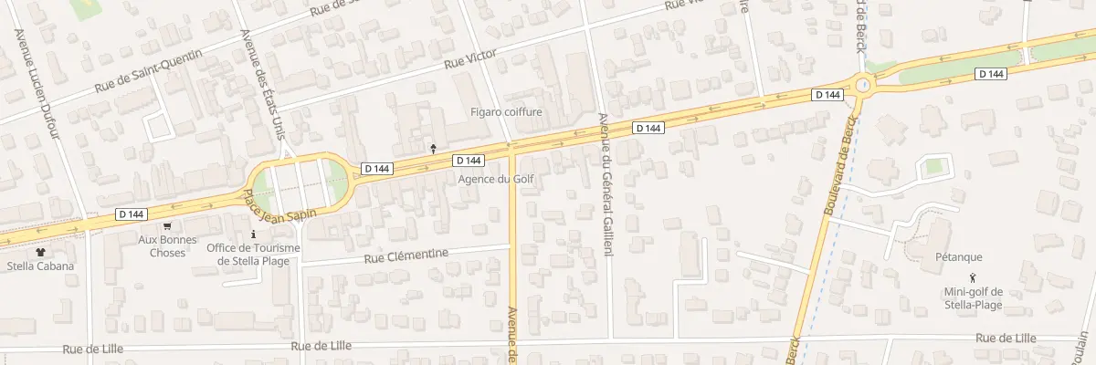 Plan du 1155 Bd Edmond Labrasse à Cucq