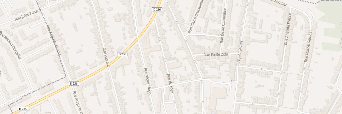 Plan du 176 Rue du Biez à Outreau