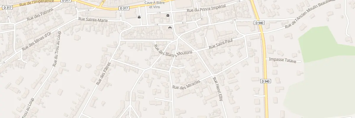Plan du 12 Rue des Blancs Moutons à Berck
